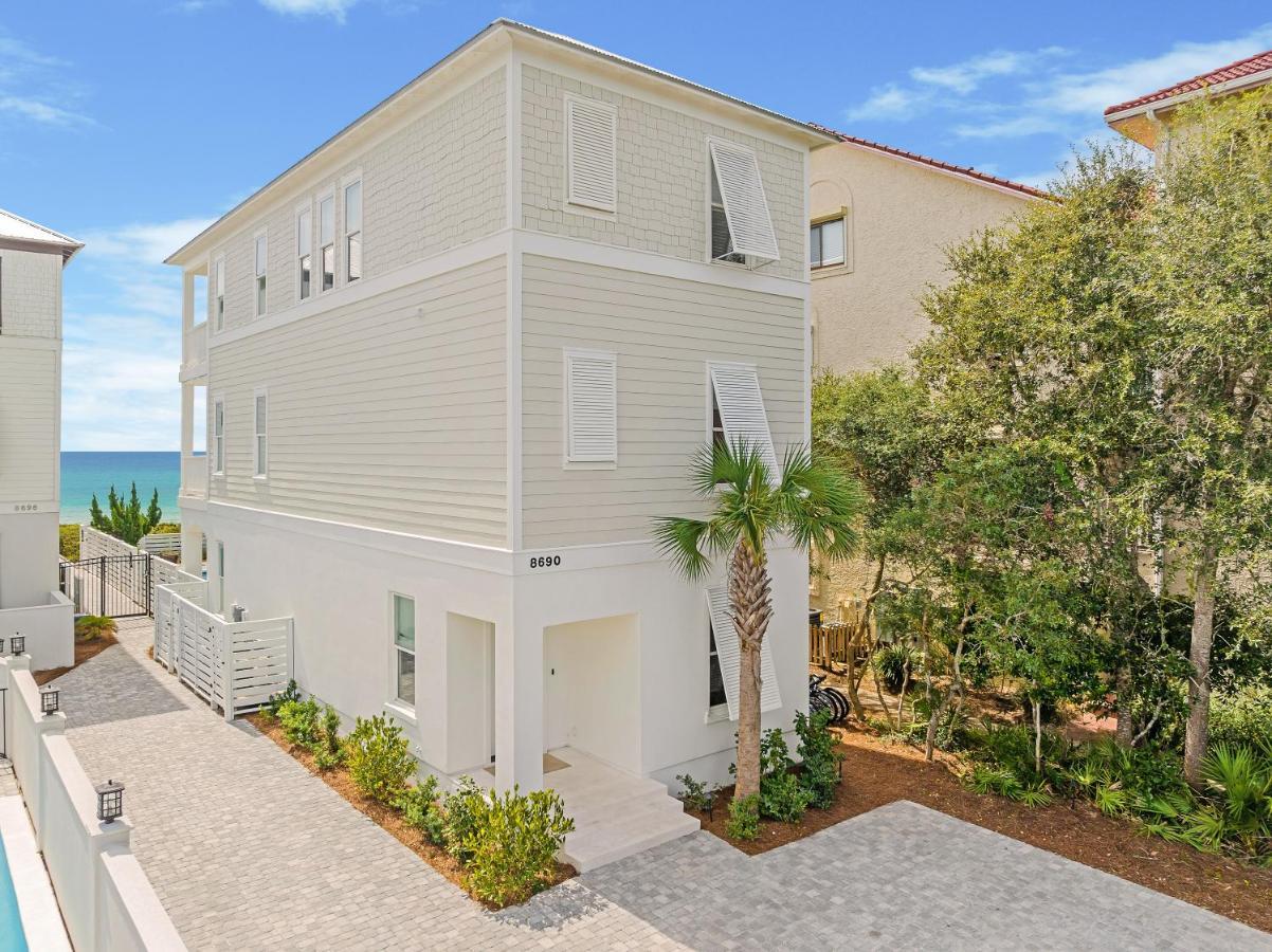 Shellstone Cottage - Beach Front Seacrest Home With Private Pool And 5 Bedrooms Home Inlet Beach المظهر الخارجي الصورة